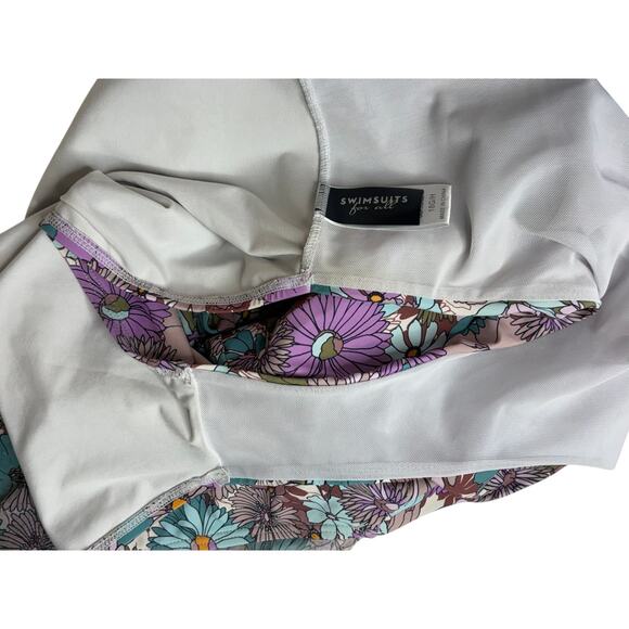 GabiFresh x Swimsuits for All Garden Dream Pink Floral Swimsuit‎ Swimwear 18 G/H - Picture 4 of 9